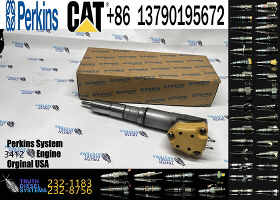 Brand New for 3408E 3412E Diesel Engine Fuel Injector 232-1168 2321168 0001325663 10R1266 232-1183 232-1173 174-7528