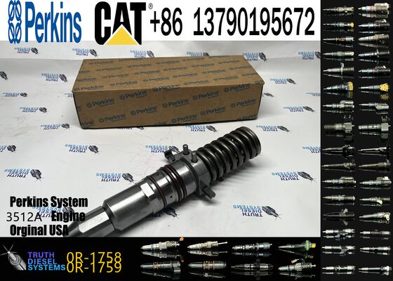 3512A 3500A Engine Fuel Injector 0R-1759 0R1759 0R-1758 0R1758