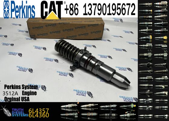 3512 E3512 Fuel Injector Assembly 4P9075 4P9076 7E6408 4P9077 9Y3773 7C4148 6L4357 6L4355 6L4360