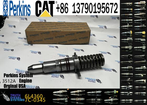 Genuine 6L-4360 Fuel Injector Brand Remanufactured 6L4360 Diesel Engine Parts for Ccaterpillar 3512A for Construction Machinery