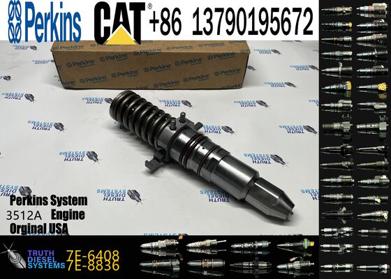 For CAT 3508 3512 3516 Diesel Fuel Injector 7E-6408 Injection Valves 0R-3052 Product Category Engine Components