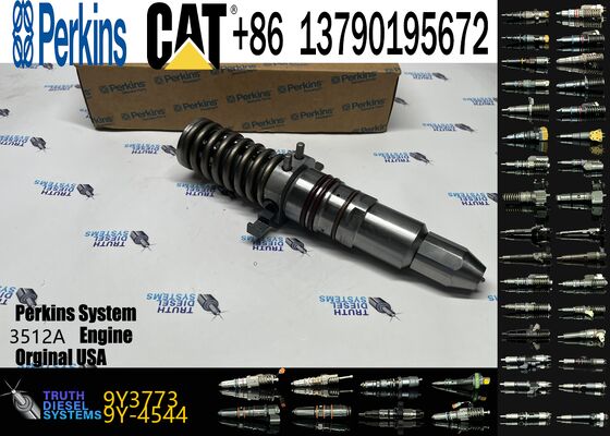 Fuel Injector 9Y3773 9Y-3773 0R2923 Common Rail Fuel Injector Construction Machinery Excavator Parts for 3508 3512 3516 Engine