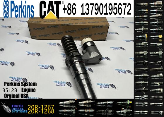 For Ccaterpillar 3512B 3516B 994D Engine Injectors 392-0202 20R-1266 392-0203 20R-1267 Construction Machinery Parts Injector
