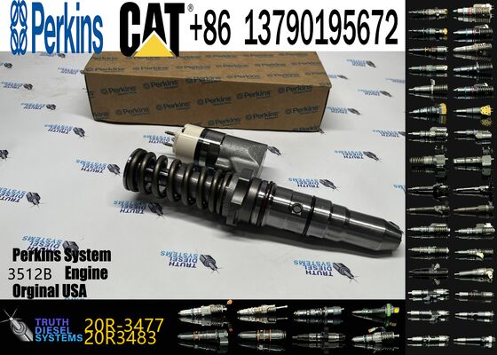 Common Rail Diesel Injector 20R-3477 20R3477 for Ccaterpillar CAT 994D 3500 3512 3508B 3516 3516B Engine