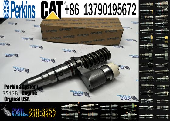 Excavator Accessories Fuel Injector 230-3255 246-1854 for 3508C/3512C/3516C Construction Machinery with 6 Month Warranty