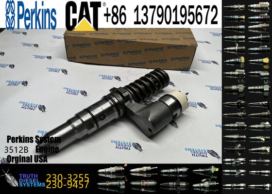 Excavator Accessories Fuel Injector 230-3255 246-1854 for 3508C/3512C/3516C Construction Machinery with 6 Month Warranty