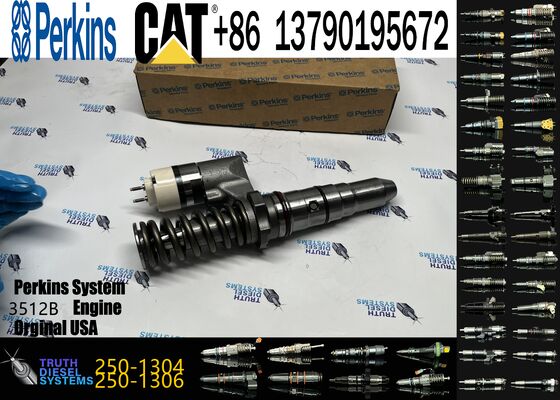 Diesel Fuel Pump Common Rail Fuel Injector 250-1304 10R-1278 2501304 10R1278 for 3508B/3512B/3516B Engine
