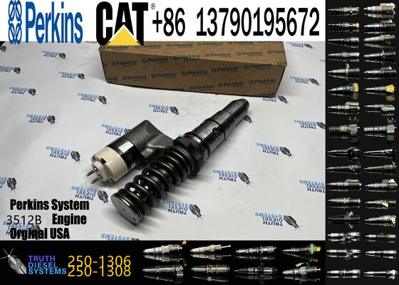Common Rail Fuel Injector 392-0206 3920206 386-1758 3861758 250-1306 2501306 132-0202 Injector for Ccaterpillar 3508 3512 Engine
