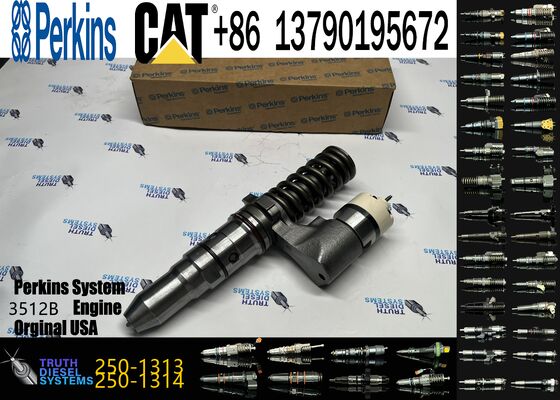 250-1313 Fuel Injector 2501313 Construction Machinery Excavator Parts for 3516B 3512B Engine 776D 784C Tractor 854G Wheel Dozer