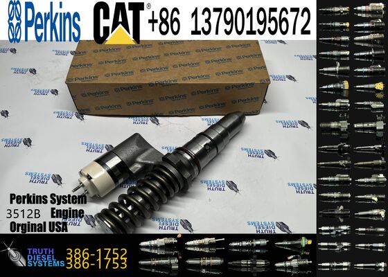Diesel Fuel Injector 392-0201/0200/0202 386-1752 for Ccaterpillar Engine for CAT Industrial 3516B/3512B Injection Valves Product
