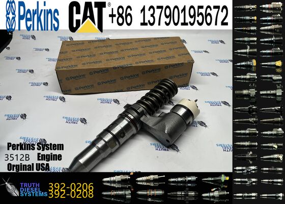 Common Rail Fuel Injector 392-0206 3920206 386-1758 3861758 250-1306 2501306 132-0202 Injector for Ccaterpillar 3508 3512 Engine