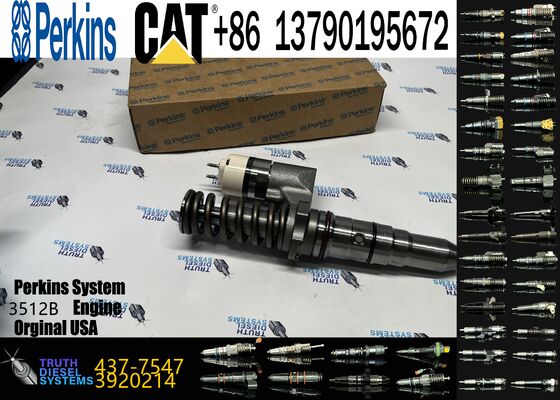 Common Rail Fuel Injector 437-7547 20R-2296 793C 793D Injector for erpillar Machinery Diesel Engine Parts