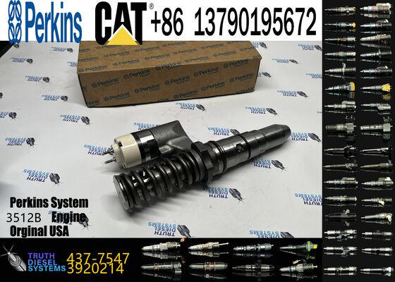 Common Rail Fuel Injector 437-7547 20R-2296 793C 793D Injector for erpillar Machinery Diesel Engine Parts