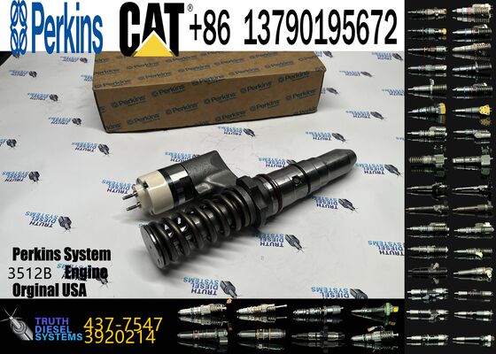 Common Rail Fuel Injector 437-7547 20R-2296 793C 793D Injector for erpillar Machinery Diesel Engine Parts