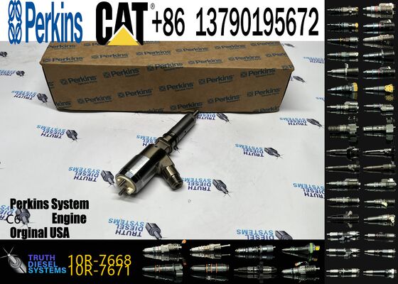 3210990 Fuel Injector 321-0990 2645a743 10R-7668 for 320D C6.6 Diesel Engine Wheel Tractor 613G Common Rail Injection Valve