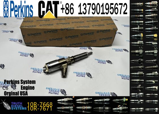 3210990 Fuel Injector 321-0990 2645a743 10R-7668 for 320D C6.6 Diesel Engine Wheel Tractor 613G Common Rail Injection Valve