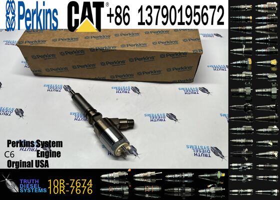 High Quality Excavator Parts Diesel Common Rail Fuel Injector 10R-7674 32F61-00062 10R-7675 for CAT E 320D 323D C4.4 C6.6 Engine