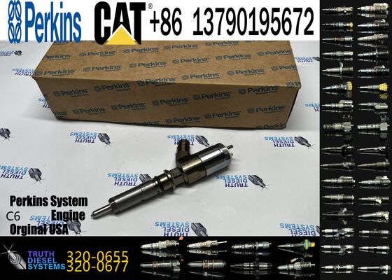 Original New Fuel Injector 320-0655 3200655 for Ccaterpillar C6.6 Diesel Engine Construction Machinery Equipment Parts