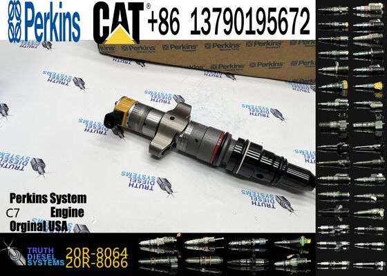 Genuine for Ccaterpillar Fuel Injector 20R-8064 20R8064 for CAT C9 Diesel Engine Construction Machinery Equipment Spare Parts