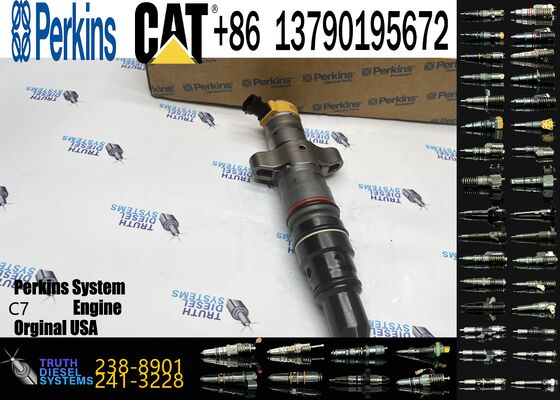 Fuel Injector 238-8901 2388901 Excavator Parts for C7 Engine Common Rail Engine 320D2 Genuine Original 6 Months