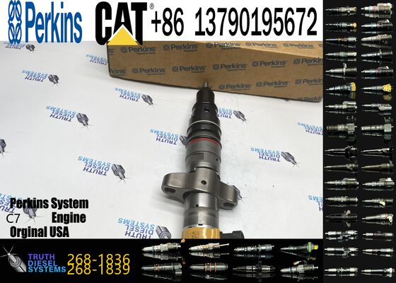 Diesel Common Rail Injector 268-1836/295-1412 Compatible with for Engine C7 Forwarder 584/584HD