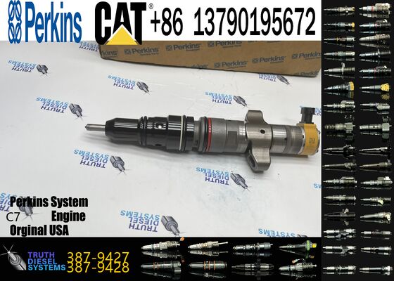 High Performance HEUI Diesel Fuel Injector 387-9427 3879427 10R-7225 10R7225 for CAT C7 Engine E320D Excavator