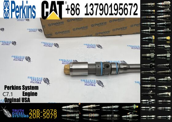 New Standard Fuel Injector Assembly 20R-5078 20R5078 for CAT Engine C7.1 Series