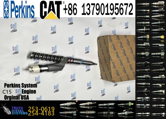 Genuine C15 C18 C32 3406E Series Excavator Parts 253-0619 Injec to 2530619 10R-7232 10R7232 for CAT Construction Machinery Parts