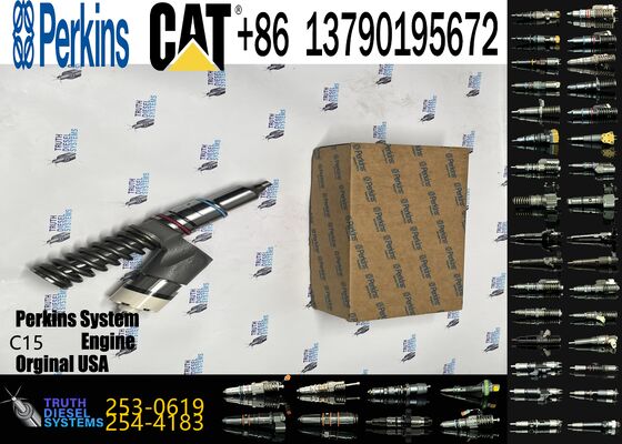 Genuine C15 C18 C32 3406E Series Excavator Parts 253-0619 Injec to 2530619 10R-7232 10R7232 for CAT Construction Machinery Parts