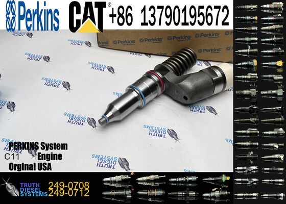 249-0713 294-3002 349-0705 249-0708 Fuel Injector for C11 C13 Diesel Engine 345C 349D Excavator Construction Machinery Parts