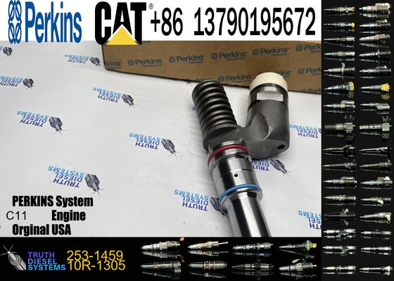 Excavator Accessories Fuel Injector 239-4907 249-0707 253-1459 10R-1305 10R-3147 for C11 Construction Machinery 6 Month
