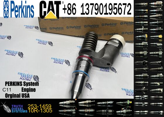 Excavator Accessories Fuel Injector 239-4907 249-0707 253-1459 10R-1305 10R-3147 for C11 Construction Machinery 6 Month