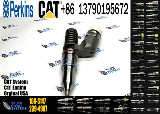 High Quality and Durable Engine Assembly Components Diesel Fuel Injector 249-0712 10R-3147 239-4907 249-0709 for C9 Engine