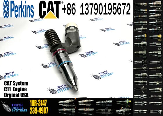 High Quality and Durable Engine Assembly Components Diesel Fuel Injector 249-0712 10R-3147 239-4907 249-0709 for C9 Engine
