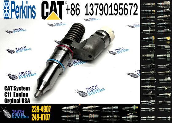 High Quality and Durable Engine Assembly Components Diesel Fuel Injector 249-0712 10R-3147 239-4907 249-0709 for C9 Engine