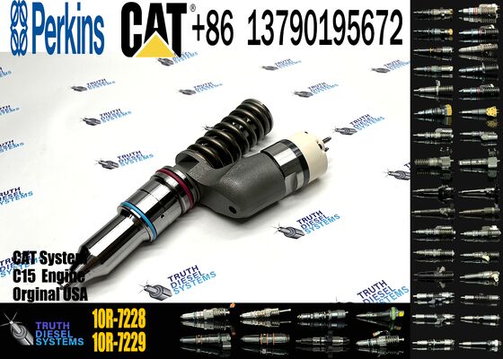 Excavator Injector 2113028 211-3028 10R7228 10R-7228 for C18 Engine Parts Diesel Nozzle Assembly