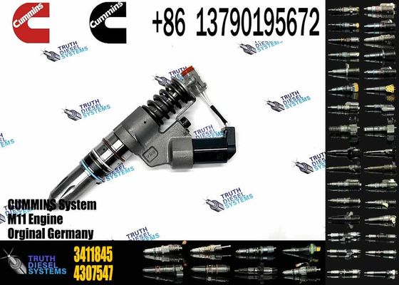 calidad Inyector de combustible para el ferrocarril común 4026222 4903319 4062851 3411845 Inyector 23670-26011 4903472 Para motores diesel M11 ISM11 QSM11 fábrica