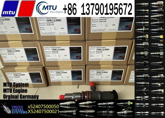 Calidad Inyector de combustible de maquinaria de construcción X52407500042 X52407500043 X52407500050 para el motor MTU S4000 fábrica